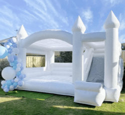 White Event Bounce House
